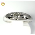 画像1: Pt900 プラチナ ダイヤモンド　 0.213ct　指輪　中古　美品　レディース　ジュエリー　ダイヤ　リング　質屋 4月誕生石 (1)