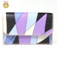 画像1: 【Emilio Pucci】エミリオプッチ　カードケース　名刺入れ　ITALY 　中古　レザー　質屋 (1)