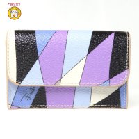 【Emilio Pucci】エミリオプッチ　カードケース　名刺入れ　ITALY 　中古　レザー　質屋