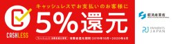 「キャッシュレス消費者還元制度」10月よりヤフーショッピング店でご利用可能となりました