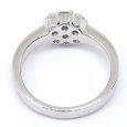 画像3: Pt900 プラチナ　ダイヤモンド　1.00ct　指輪　フラワー　中古　美品　新品仕上済　レディース　ジュエリー　ダイヤ　リング　1カラット　質屋 (3)