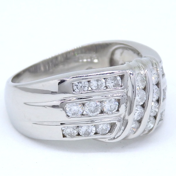 画像3: 　Pt850 プラチナ　ダイヤモンド 0.78ct　指輪　中古　美品　新品仕上済　レディース　ジュエリー　ダイヤ　リング　質屋