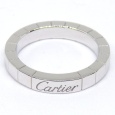 画像1: 【Cartier】カルティエ　750WG（ホワイトゴールド）　ラニエール　＃49（9号）指輪 　中古　美品　レディース　ブランドジュエリー　リング　質屋 (1)