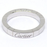 【Cartier】カルティエ　750WG（ホワイトゴールド）　ラニエール　リング　＃49（9号）