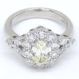 画像3: Pt900 プラチナ ダイヤモンド 1.36ct 1.024ct 指輪　鑑別書付　中古　美品　新品仕上済　レディース　ジュエリー　ダイヤ　リング　4月誕生石　質屋 (3)