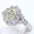 画像2: Pt900 プラチナ ダイヤモンド 1.36ct 1.024ct 指輪　鑑別書付　中古　美品　新品仕上済　レディース　ジュエリー　ダイヤ　リング　4月誕生石　質屋 (2)