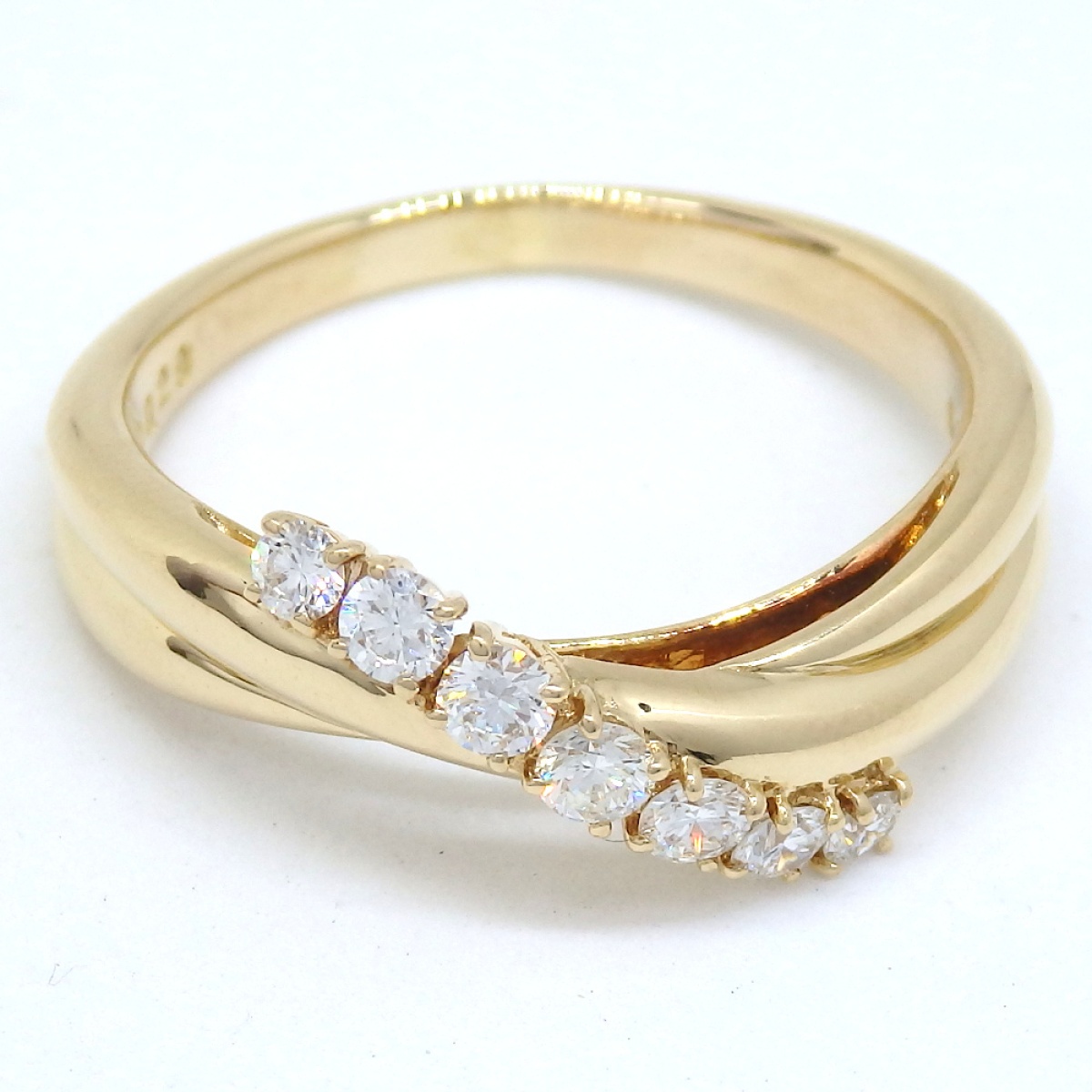 画像3: 【POLA】ポーラ　750 ゴールド ダイヤモンド　0.29ct　指輪 　中古　美品　新品仕上済　レディース　ジュエリー　ダイヤ　リング　質屋 4月誕生石　
