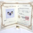 画像5: K18 ゴールド サファイア 0.95ct 0.76ct　ダイヤモンド 0.78ct 指輪　鑑別書付　中古　美品　新品仕上済　レディース　ジュエリー　ダイヤ　リング　質屋 9月誕生石 (5)