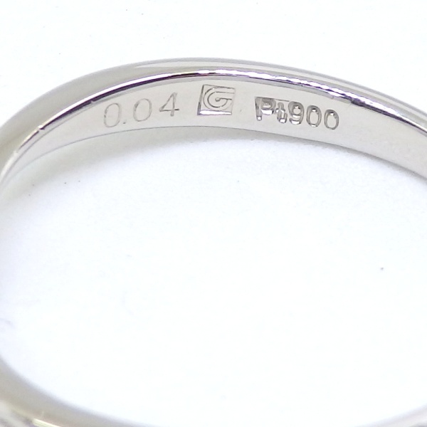 画像5: Pt900　プラチナ ダイヤモンド 0.04ct 　指輪 　