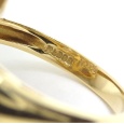 画像5: K18 ゴールド Pt900 プラチナ　真珠　パール　ダイヤ 0.03ct　 指輪　 (5)