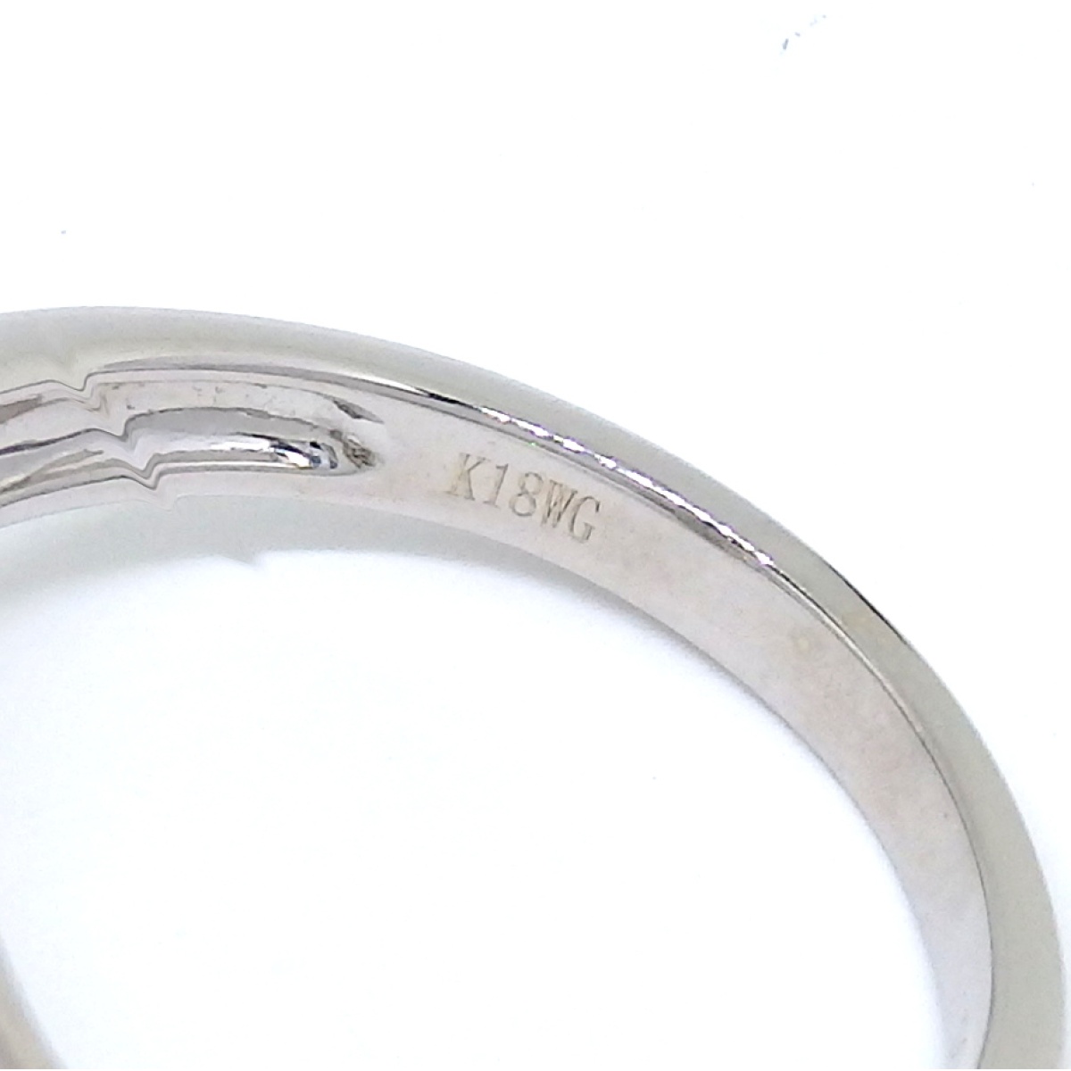 画像5: K18WG ホワイトゴールド ダイヤモンド 　0.53ct 指輪　中古　美品　新品仕上済　レディース　ジュエリー　ダイヤ　リング ミステリー　質屋