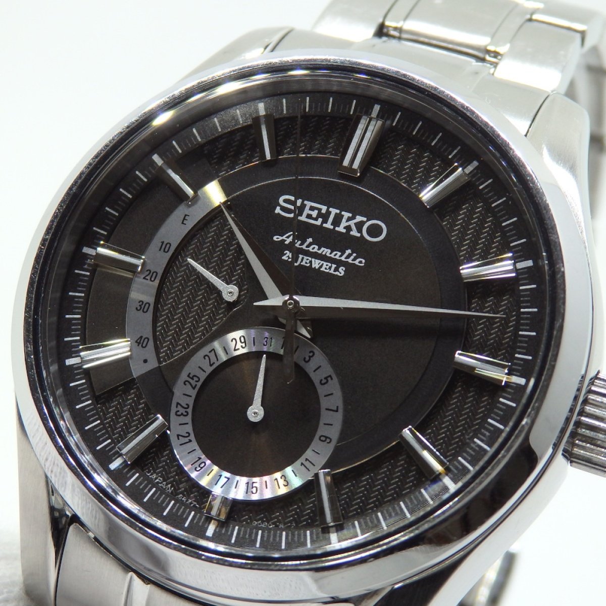 画像4: SEIKO セイコー プレザージュ 自動巻 パワーリザーブ 29石 29JEWELS 6R27-00A0 SARW003 メンズ 腕時計