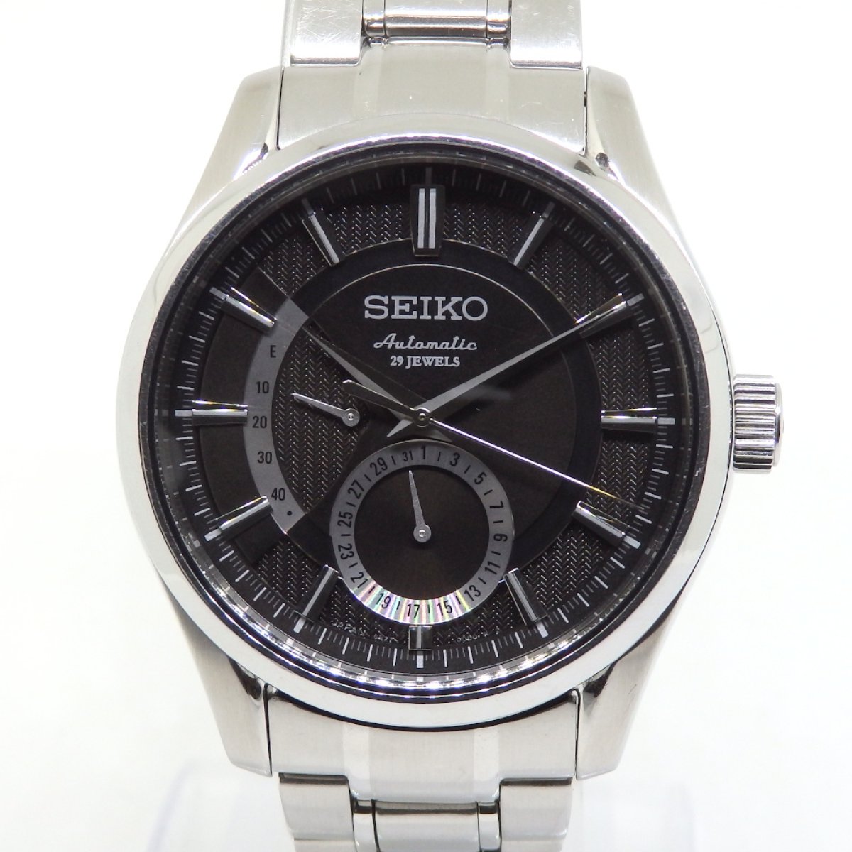 SEIKO セイコー プレザージュ 自動巻 パワーリザーブ 石 JEWELS