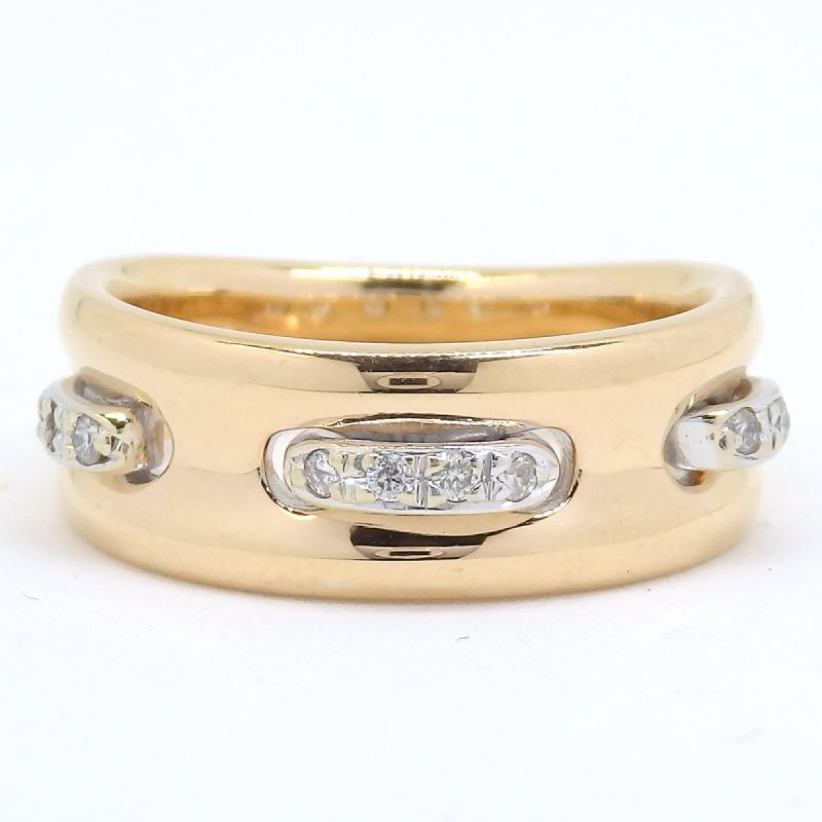 画像3: 【VENDOME】ヴァンドーム青山　K18 ゴールド　 ダイヤモンド 指輪 　中古　美品　ジュエリー　レディース　ダイヤ　リング　質屋