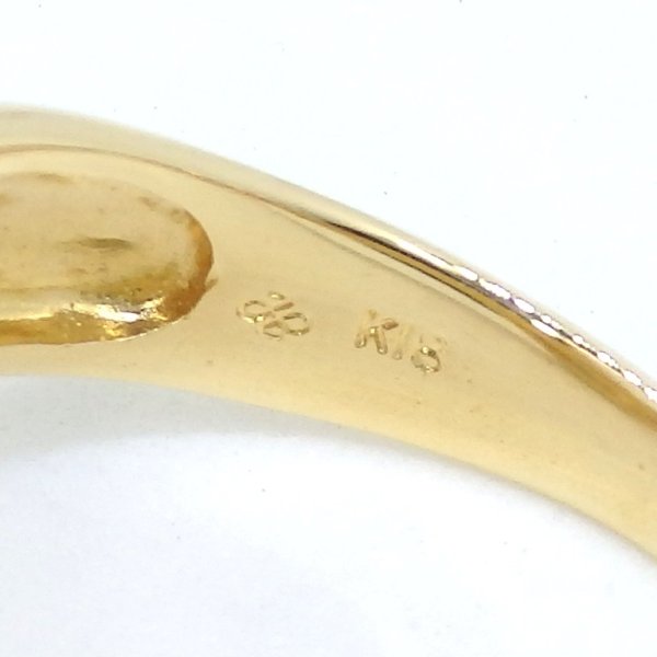 画像5: K18 ゴールド　ルビー サファイア　ダイヤモンド　0.03ct 　指輪　中古　美品　新品仕上済　レディース　ジュエリー　ダイヤ　リング　質屋　7月誕生石