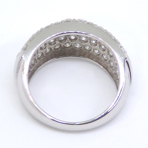 画像4: Pt900 プラチナ 　ダイヤモンド　2.02ct　指輪　パヴェ