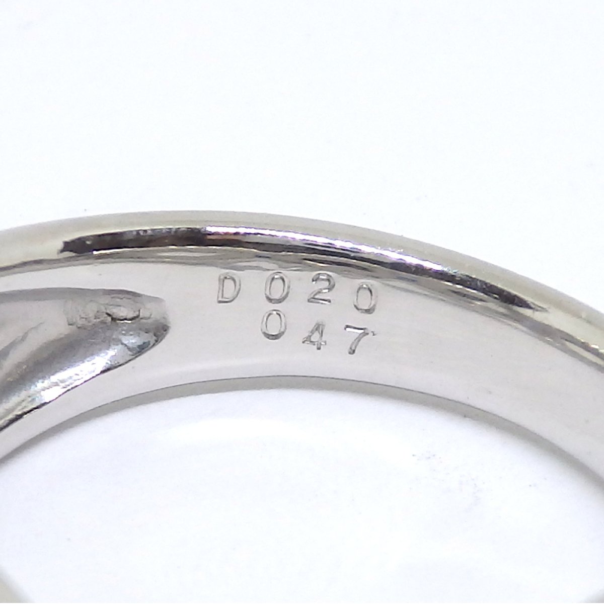 画像5: Pt900 プラチナ サファイア　0.47ct ダイヤモンド 0.20ct 指輪　中古　美品　新品仕上済　レディース　ジュエリー　ダイヤ　リング　質屋　9月誕生石