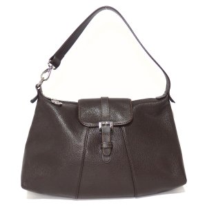 LONGCHAMP】ロンシャン　バッグ　 ミニショルダー　ブラウン　美品　中古　mini ショルダー　ハンド　レザー 質屋