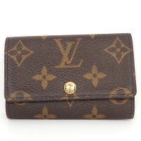 【LOUIS　VUITTON】ルイ・ヴィトン ミュルティクレ６　モノグラム　6本 キーケース　M62630　中古 　メンズ　レディース