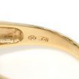 画像5: K18 ゴールド  YG　イエローゴールド　ブルートパーズ　6.14ct　大粒　指輪　美品　中古　レディース　ジュエリー　11月誕生石　リング　質屋 (5)