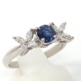 画像3: Pt900 プラチナ サファイア 0.618ct　ダイヤモンド 0.38ct 　指輪　中古　美品　新品仕上済　レディース　ジュエリー　ダイヤ　リング　質屋 9月誕生石 (3)