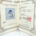 画像5: Pt900 プラチナ サファイア 1.62ct　ダイヤモンド 0.51ct 　指輪　鑑別書付　中古　美品　新品仕上済　レディース　ジュエリー　ダイヤ　リング　質屋　9月誕生石 (5)