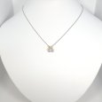 画像5: Pt900 プラチナ 　ダイヤモンド　0.25ct　0.10ct　シトリン　0.26ct ペンダント付ネックレス　中古　美品　レディース　ジュエリー　ダイヤ　質屋 (5)