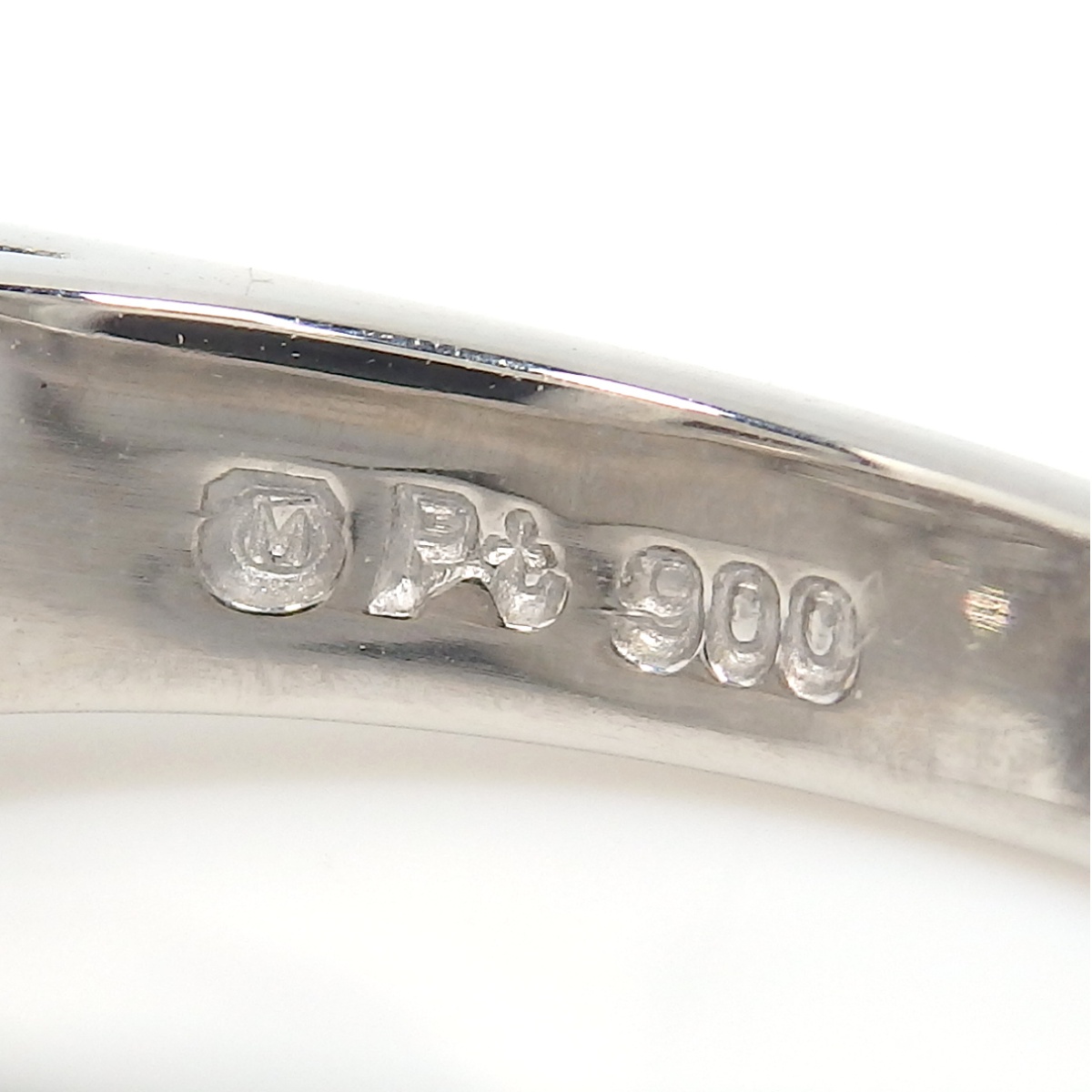 画像5: 【MIKIMOTO】ミキモト　Pt900 プラチナ　グレー 真珠 約11.7mm　ダイヤモンド 0.33ct　指輪　中古　美品　新品仕上済　レディース　ジュエリー　パール　ダイヤ　リング　質屋
