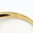 画像5: K18 ゴールド　K18YG　イエローゴールド　ダイヤモンド 0.50ct　指輪　フラワー　 中古　美品　レディース　ジュエリー　ダイヤ　リング　質屋 (5)
