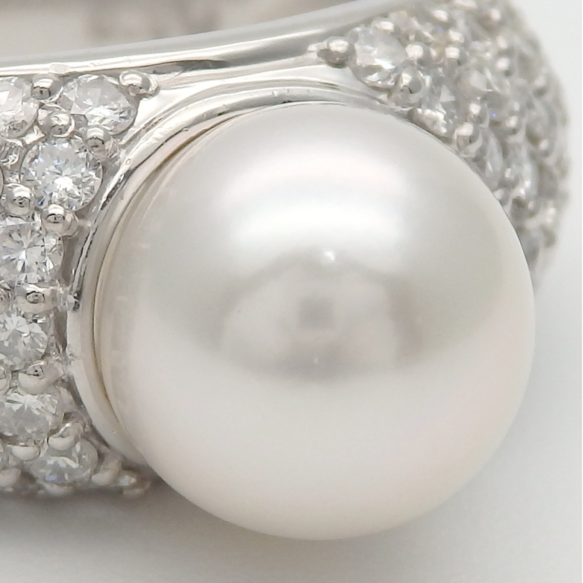 画像4: Pt900 プラチナ　 真珠 8.5ｍｍ　ダイヤモンド 1.00ct 指輪 　パール　 中古　美品　レディース　ジュエリー　ダイヤ 1カラット　リング　質屋　6月誕生石
