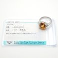 画像5: Pt900 プラチナ シトリン 4.88ct 　ダイヤモンド 0.22ct　指輪　ソーティング付　中古　美品　新品仕上済　レディース　ダイヤ　ジュエリー　シトリントパーズ　　黄水晶　リング　質屋　11月誕生石 (5)