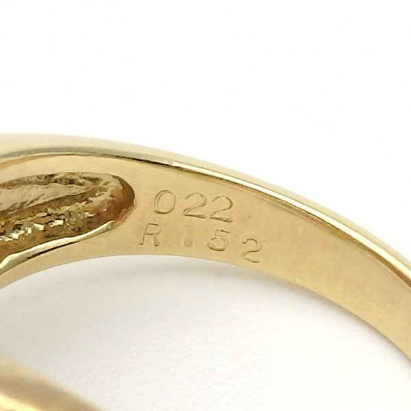 画像5: K18 ゴールド K18YG　イエローゴールド　 ルビー 1.52ct ダイヤモンド 0.22ct　指輪　中古　美品　仕上済　リング　ダイヤ　レディース　質屋　 7月誕生石