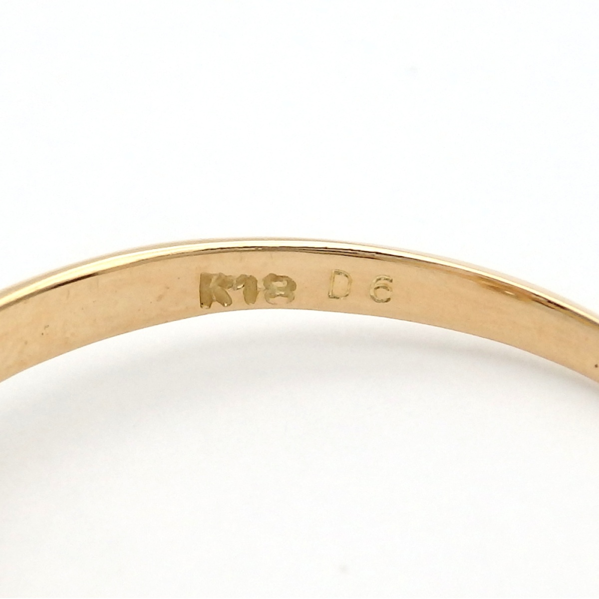 画像5: K18 ゴールド ダイヤモンド　0.06ct 指輪　中古　美品　新品仕上済　レディース　ジュエリー　リング　ダイヤ　ハート　可愛い　プレゼント 質屋　4月誕生石