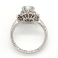画像3: Pt900 プラチナ　キャッツアイ 1.86ct　ダイヤモンド 0.55ct　指輪 　ソーティング付　中古　美品　新品仕上済　 ジュエリー リング　ダイヤ　天然クリソベリルキャッツアイ　猫眼石 　レディース　　質屋 (3)