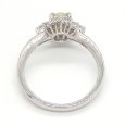 画像4: Pt900 プラチナ　キャッツアイ 0.975ct　ダイヤモンド 0.29ct　指輪 　中古　美品　 ジュエリー リング　ダイヤ　天然クリソベリルキャッツアイ　猫眼石 　レディース 質屋 (4)