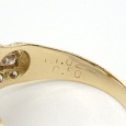 画像5: K18 ゴールド サファイア 1.02ct 0.50ct　ダイヤモンド 1.53ct 指輪　中古　美品　リング　ダイヤ　レディース　ジュエリー　9月誕生石 質屋 (5)