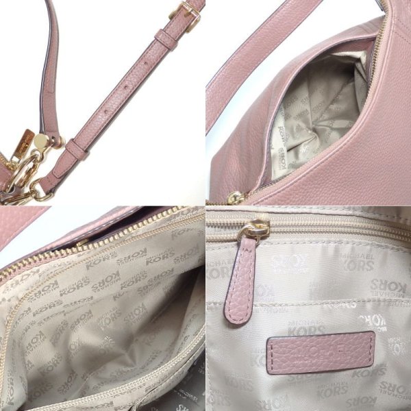 画像5: 【MICHAEL KORS】マイケルコース ホーボー　レザー　2WAY　ショルダーバッグ 　35T6GFTL3L レディース ショルダー付　中古　美品　質屋