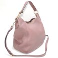 画像2: 【MICHAEL KORS】マイケルコース ホーボー　レザー　2WAY　ショルダーバッグ 　35T6GFTL3L レディース ショルダー付　中古　美品　質屋 (2)