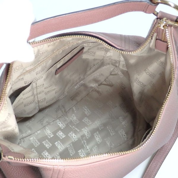 画像3: 【MICHAEL KORS】マイケルコース ホーボー　レザー　2WAY　ショルダーバッグ 　35T6GFTL3L レディース ショルダー付　中古　美品　質屋