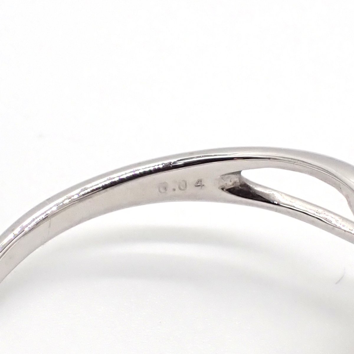 画像5: K18WG　ホワイトゴールド　パール　ダイヤモンド　0.04ct　指輪　中古　美品　レディース　ジュエリー　ダイヤ　リング　質屋　ミニパール　淡水　真珠　アクセサリー　6月誕生石
