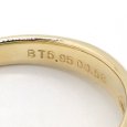 画像4: K18 ゴールド K18YG イエローゴールド　ブルートパーズ 5.95ct　ダイヤモンド 0.58ct ソーティング付　指輪 中古 美品 新品仕上済　レディース　ジュエリー　リング　ダイヤ　質屋　豪華　ゴージャス　プレゼント　11月誕生石 (4)