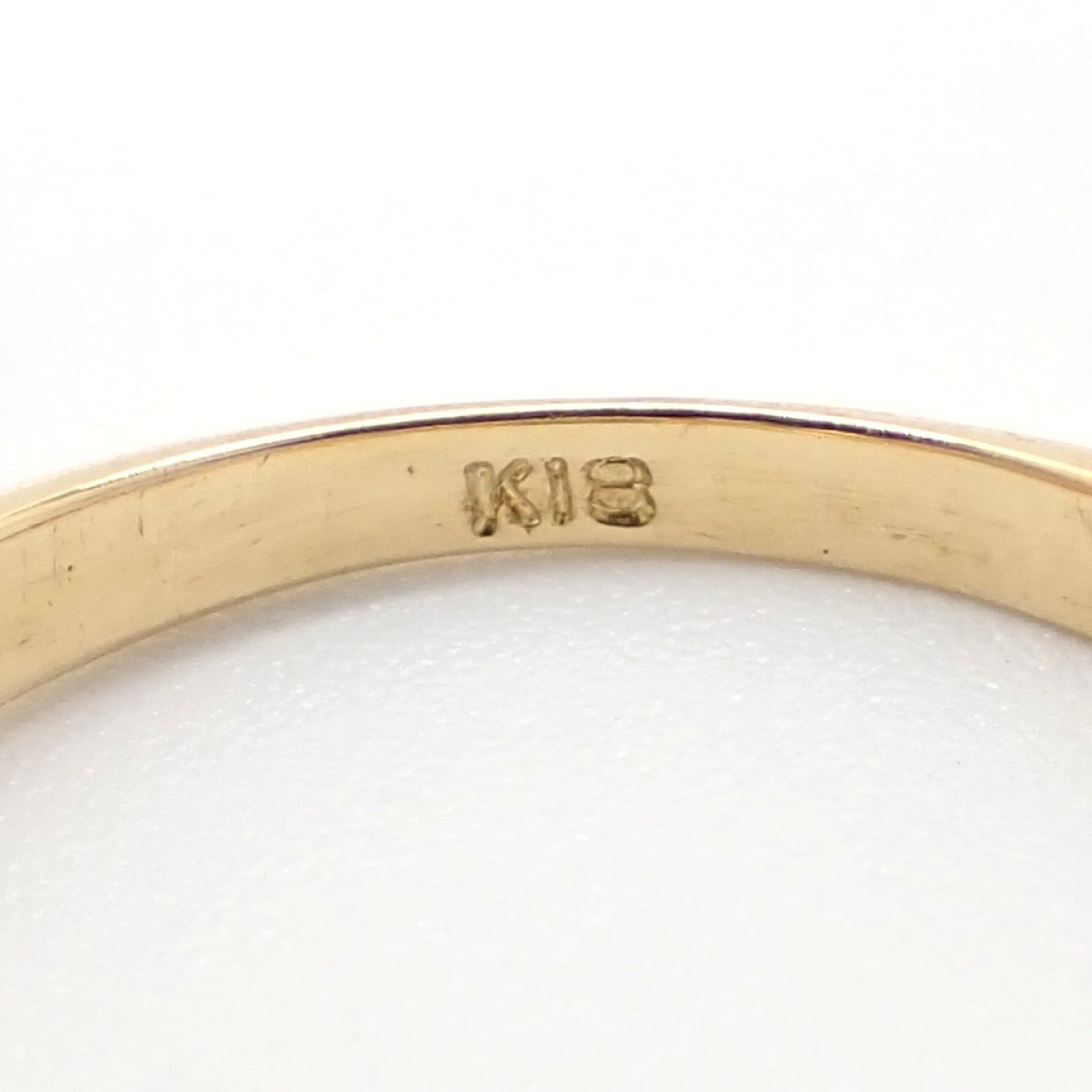 画像5: K18 ゴールド　 K18YG　イエローゴールド　ペリドット 指輪 　中古　美品　レディース　ジュエリー　リング　アクセサリー　質屋　8月誕生石