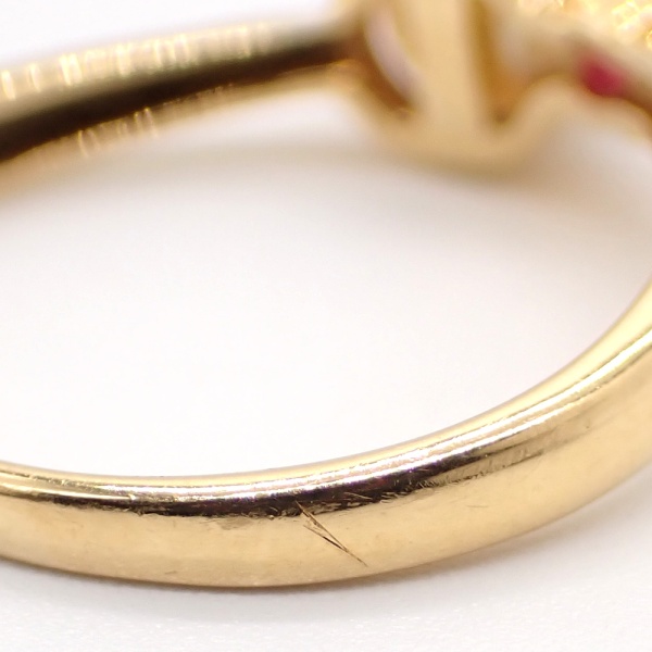 画像5: K18 ゴールド　真珠　約7ｍｍ　指輪 　中古　レディース　ジュエリー　リング　質屋　可愛い　パール　6月誕生石