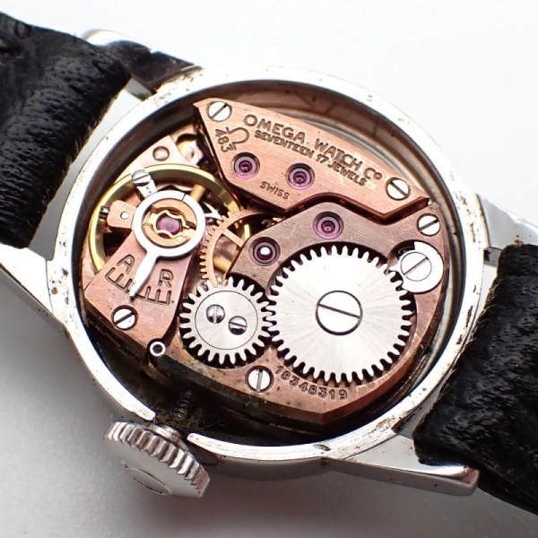 画像3: OMEGA オメガ アンティーク レディース カットガラス 手巻き機械式 cal.483 腕時計
