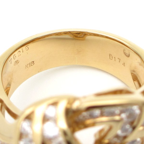 画像5: K18 ゴールド　イエローゴールド　YG　ダイヤモンド 1.74ct　指輪　中古　美品　4月誕生石　新品仕上済　レディース　ジュエリー　ダイヤ　リング　質屋