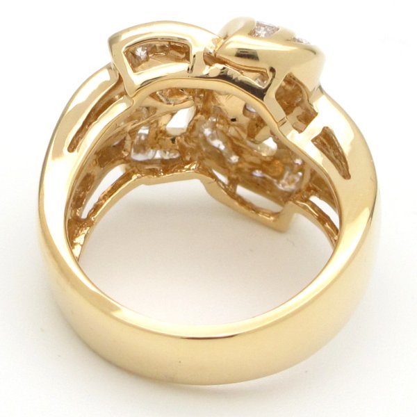 画像4: K18 ゴールド　イエローゴールド　YG　ダイヤモンド 1.74ct　指輪　中古　美品　4月誕生石　新品仕上済　レディース　ジュエリー　ダイヤ　リング　質屋