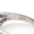 画像5: Pt900 プラチナ　ルビー 0.51ct　ダイヤモンド 0.48ct　 指輪 　ソーティング付　中古　美品　新品仕上済　レディース　ジュエリー　ダイヤ　リング　7月誕生石　質屋 (5)