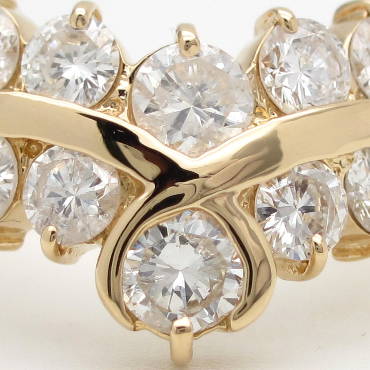 画像3: K18 ゴールド　K18YG　イエローゴールド　ダイヤモンド 1.62ct 指輪　中古　美品　ジュエリー リング　ダイヤ　レディース　アクセサリー 　ゴージャス　4月誕生石　質屋
