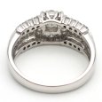 画像5: Pt900 プラチナ　ダイヤモンド　1.56ct　指輪　中古　美品　新品仕上済　ダイヤ　プリンセスカット　ブリリアンカット　リング　レディース　ジュエリー　豪華 1カラットUP　4月誕生石　質屋 (5)