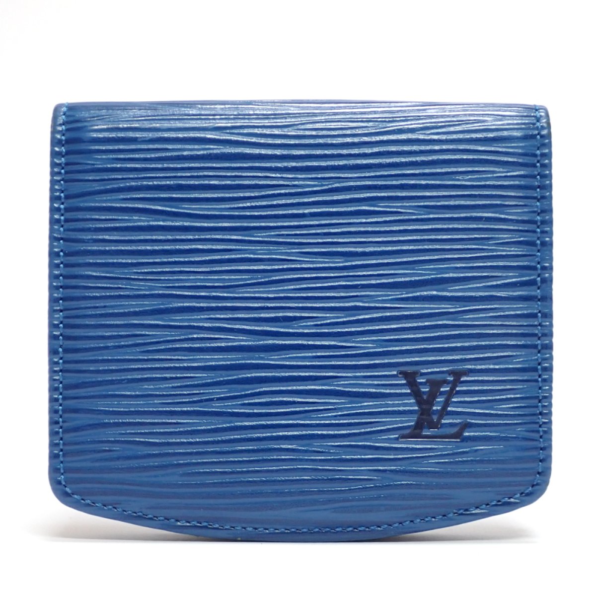 画像1: 【LOUIS VUITTON】ルイ・ヴィトン　エピ　青　キュベット スプール　コインケース　レザー　レディース　メンズ　ブルー　小銭入れ　廃番　中古　質屋